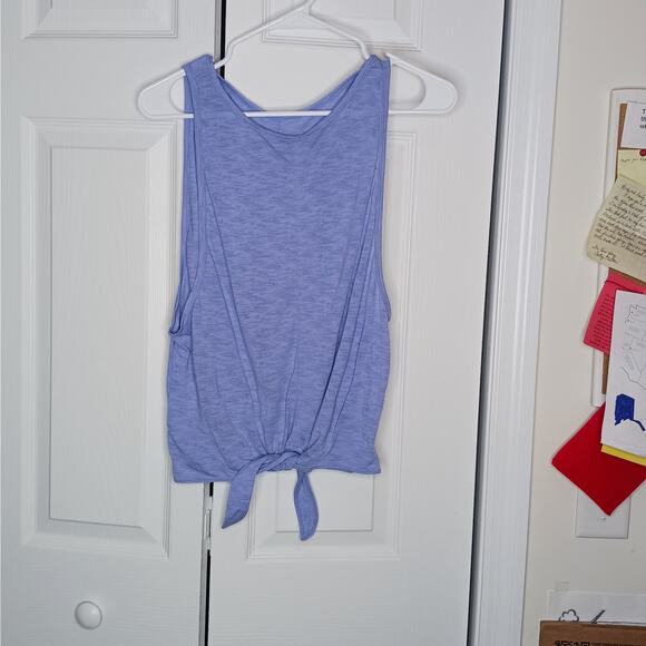 Zella Tie Front Activewear Tank Top NWOT - Picture 2 of 9